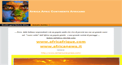 Desktop Screenshot of africa.auronzocadore.com